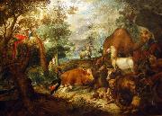 Roelant Savery Noah's Ark. oil painting on canvas